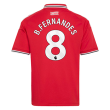 Load image into Gallery viewer, Bruno Fernandes Manchester United Youth Home Jersey 2026/27
