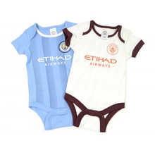 Load image into Gallery viewer, Manchester City Baby Onesie Set 2023/24
