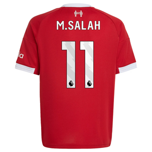 adidas Liverpool Youth Home Jersey 2025/26 M. Salah 11