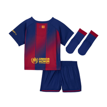 Load image into Gallery viewer, Nike Barcelona Toddler Home 3-Piece Kit 2025/26
