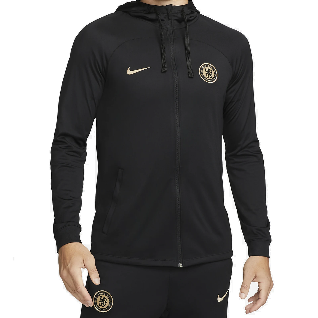 Nike Chelsea FC Strike Dri FIT Knit Soccer Track Jacket Eurosport Soccer Stores