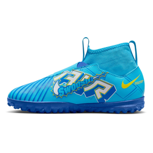 Nike Junior Zoom Mercurial Superfly 9 Academy KM Turf Shoes