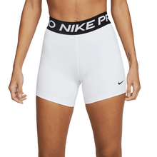 Load image into Gallery viewer, Nike Pro Women's 5" Shorts White
