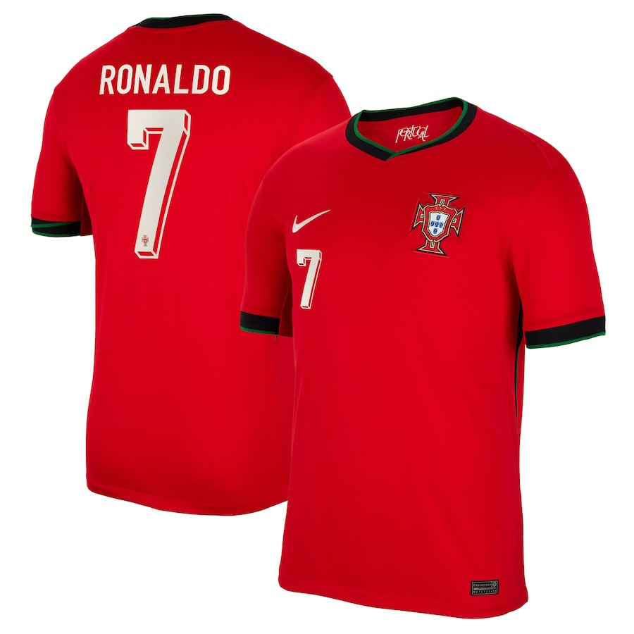 Nike Cristiano Ronaldo Portugal Home Jersey 2024 – Eurosport