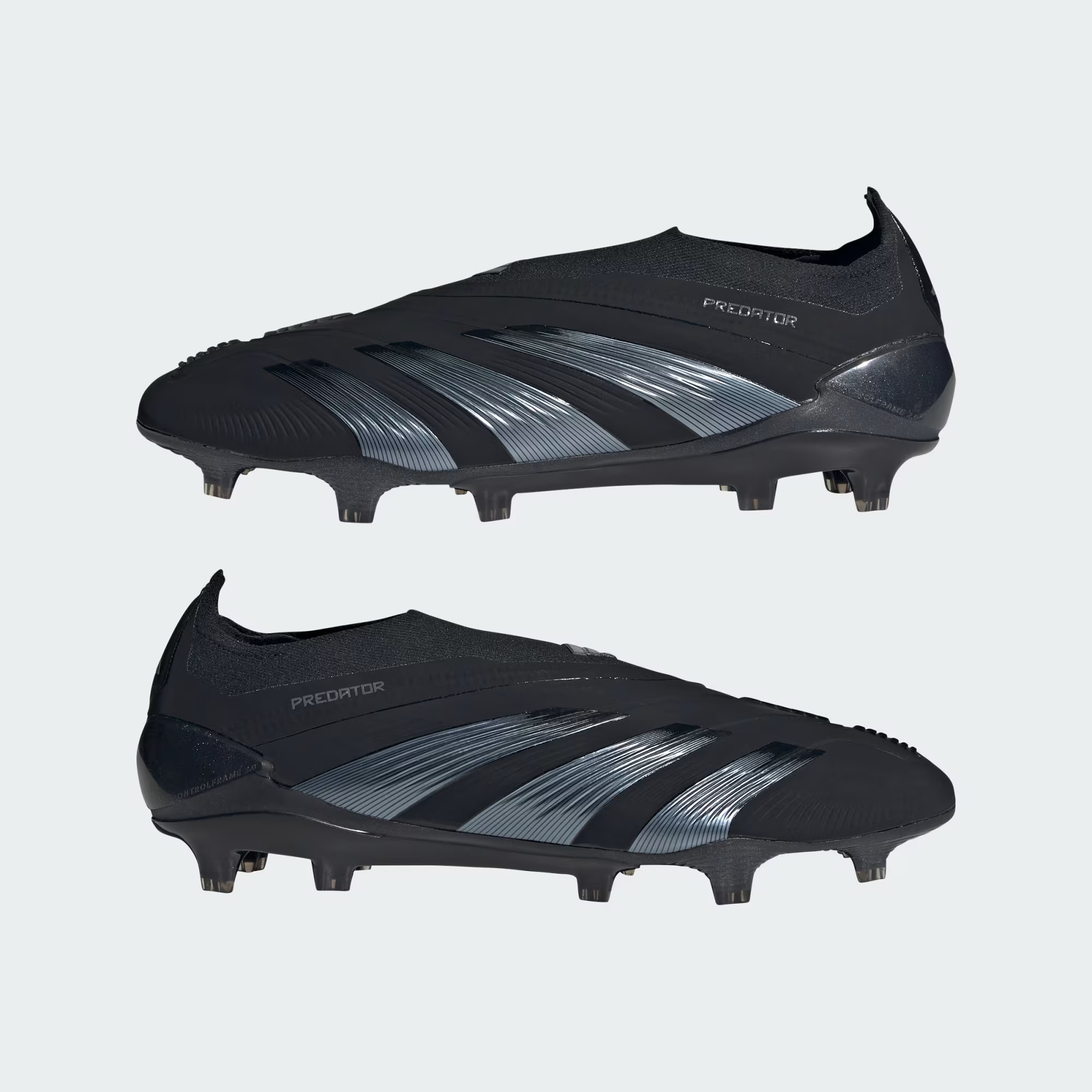 ADIDAS PREDATOR ELITE LACELESS FG/ Core Black / Cloud White
