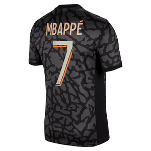 Kylian Mbappe PSG Jordan Brand Third Jersey 2023 24 Eurosport Soccer Stores