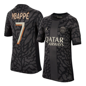 Kylian Mbappe PSG x Jordan Youth Third Jersey 2023/24