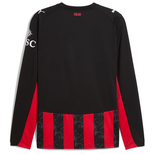 Puma AC Milan Home Long Sleeve Jersey 2025/26