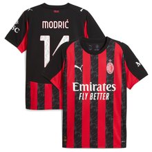 Load image into Gallery viewer, Puma AC Milan Home Jersey 2025/26 Modric 14
