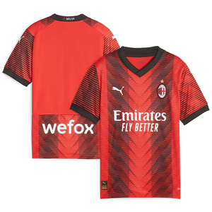 Puma AC Milan Youth Home Jersey 2023/24