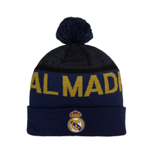 Load image into Gallery viewer, Real Madrid Pom Beanie
