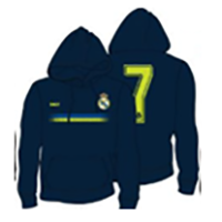 Load image into Gallery viewer, Real Madrid Youth Pullover Hoodie
