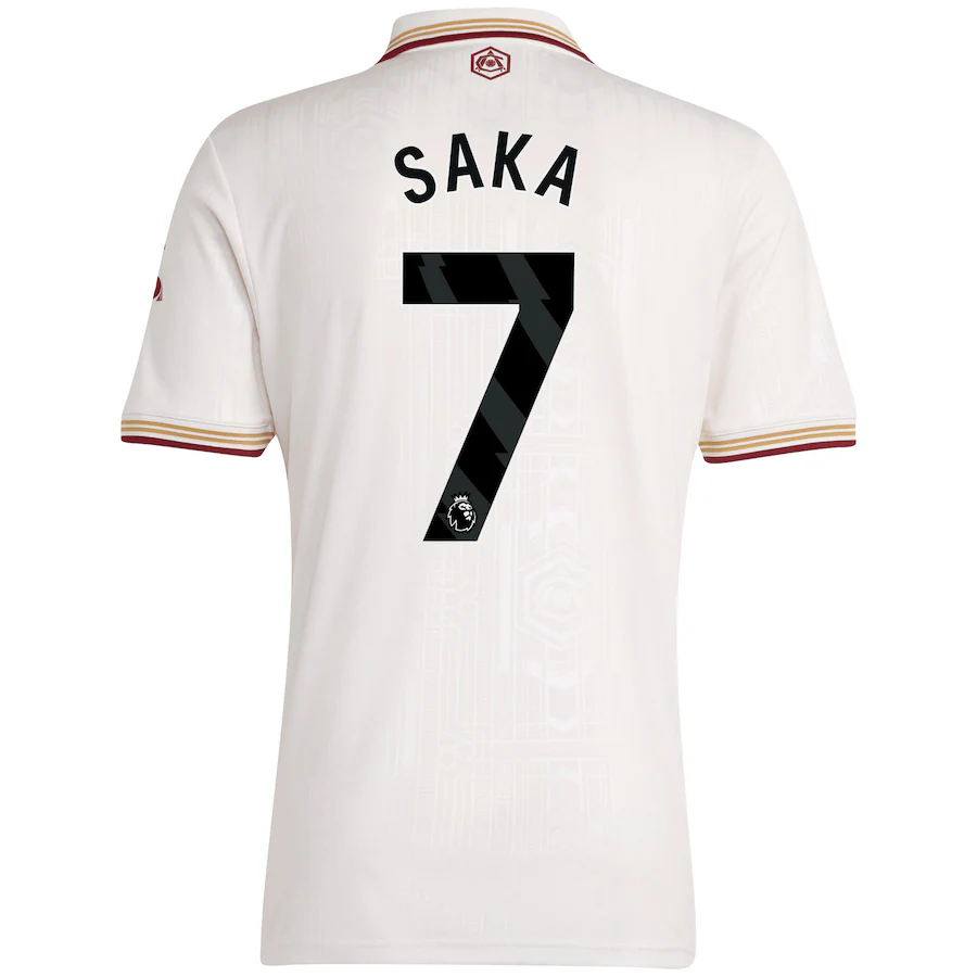 Bukayo Saka adidas Arsenal Third Jersey 2025/26 – Eurosport
