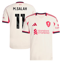 Load image into Gallery viewer, adidas Liverpool Away Jersey 2025/26 M. Salah 11
