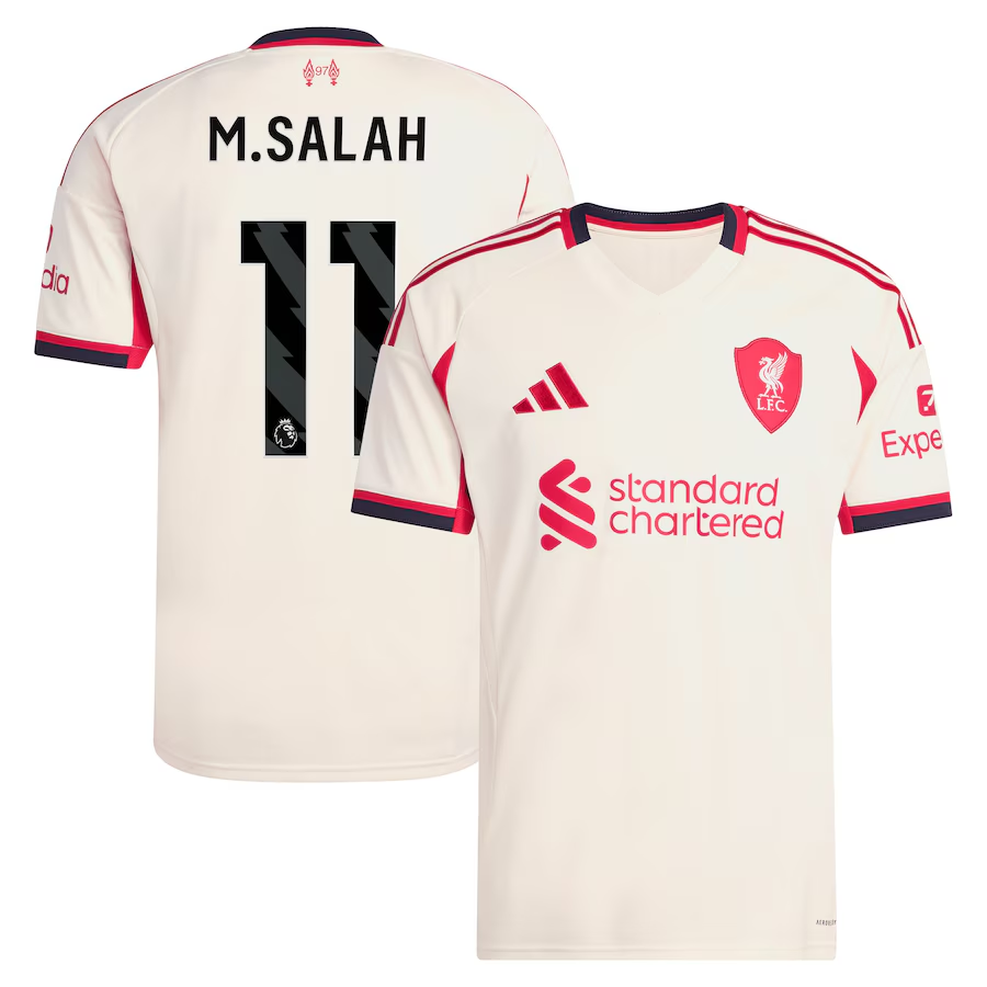 adidas Liverpool Away Jersey 2025/26 M. Salah 11