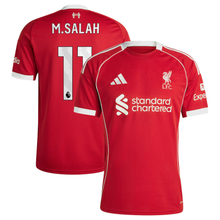 Load image into Gallery viewer, adidas Liverpool Home Jersey 2025/26 M. Salah 11
