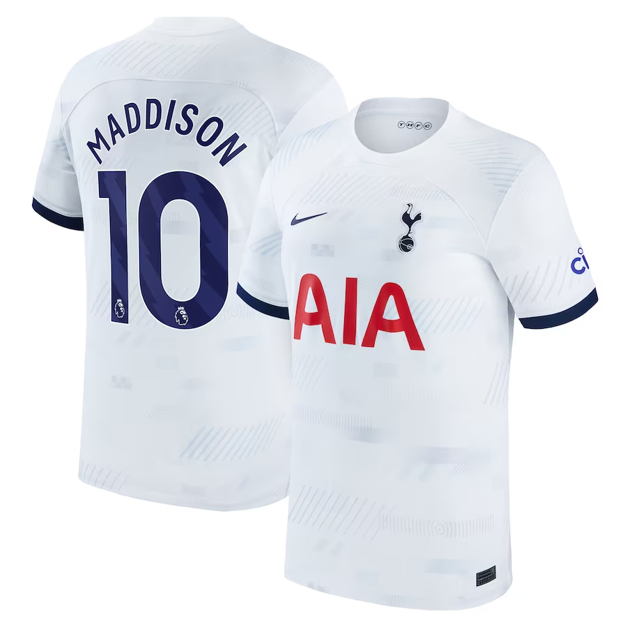 James Maddison Tottenham Nike Home Jersey 2023/24 – Eurosport
