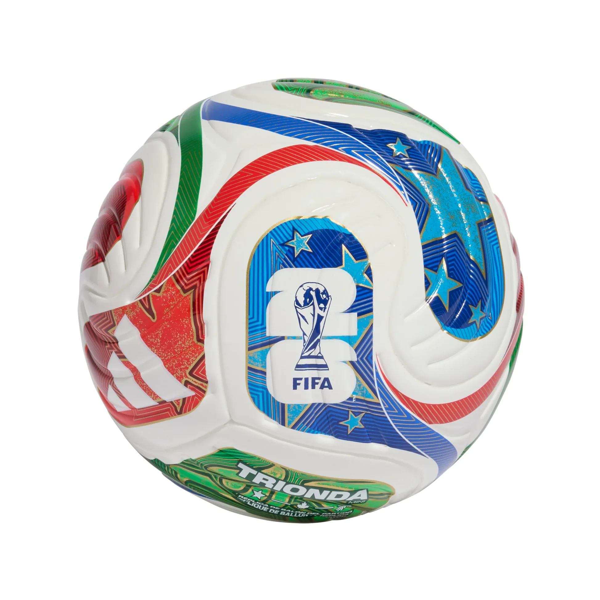 Adidas FIFA World Cup 2026 Trionda Mini Soccer Ball Eurosport Soccer adidas-fifa-world-cup-2026-trionda-mini-soccer-ball-eurosport-soccer