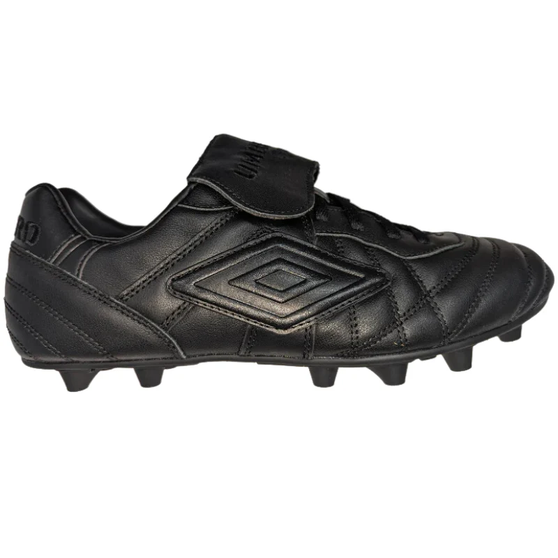 Chaussures De Foot Umbro Speciali 98 Maxim FG – Noir Et Blanc, Crampons Moulés