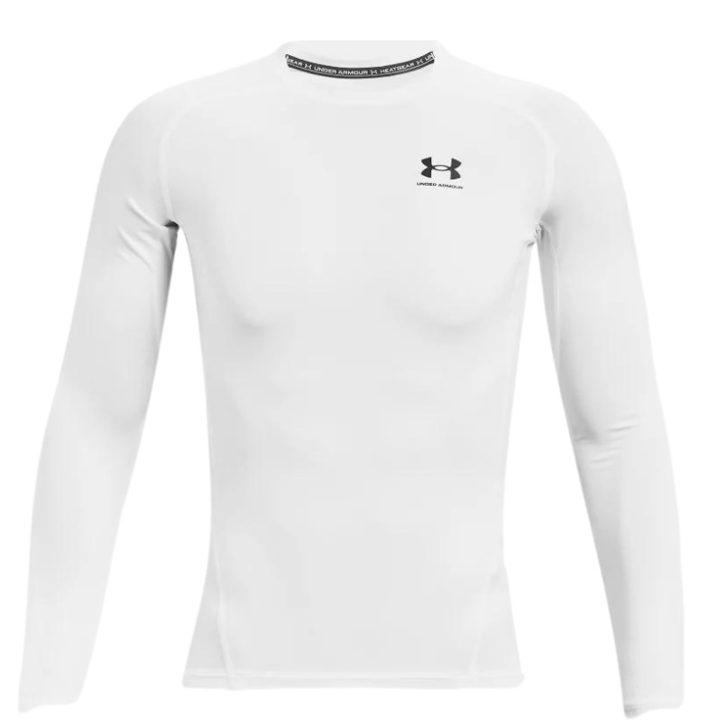Under Armour HG Compression LS Top - White