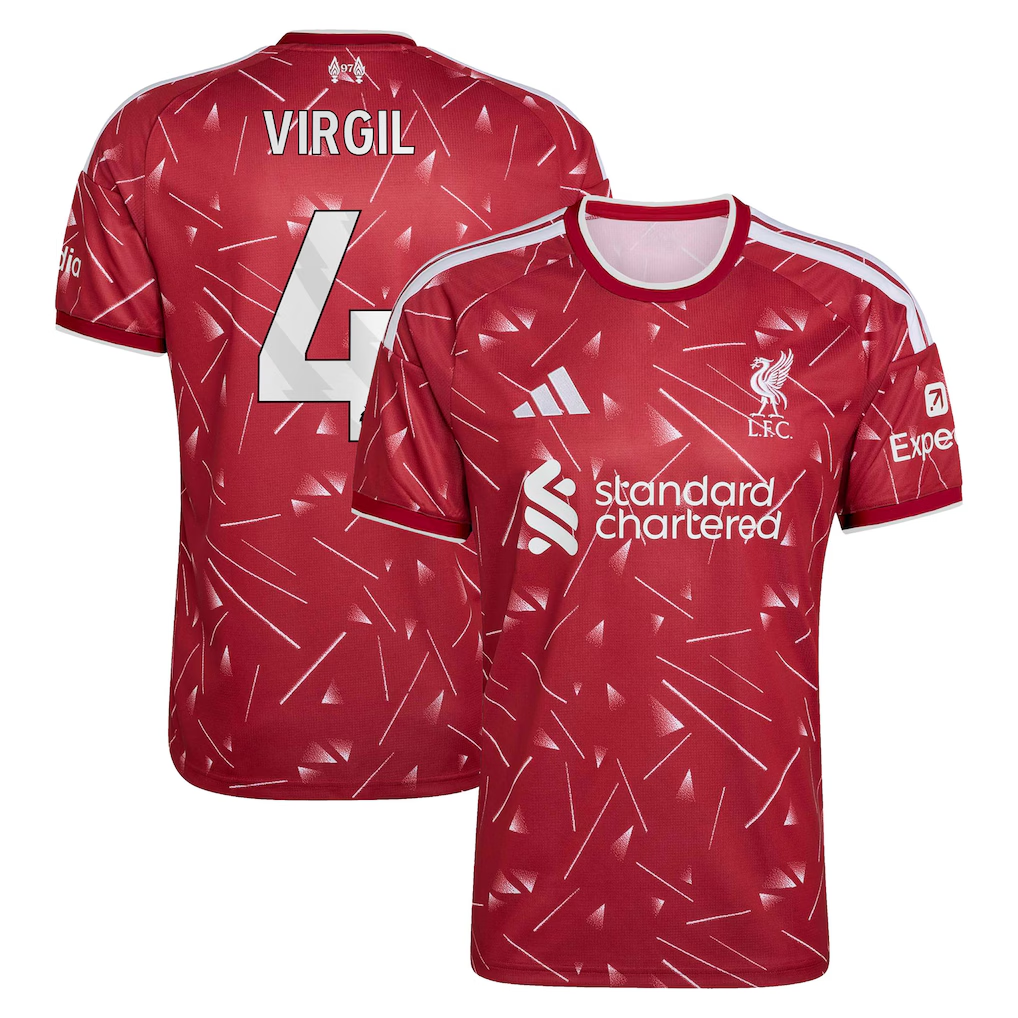 Virgil van Dijk adidas Liverpool Home Jersey 2026/27 – Eurosport