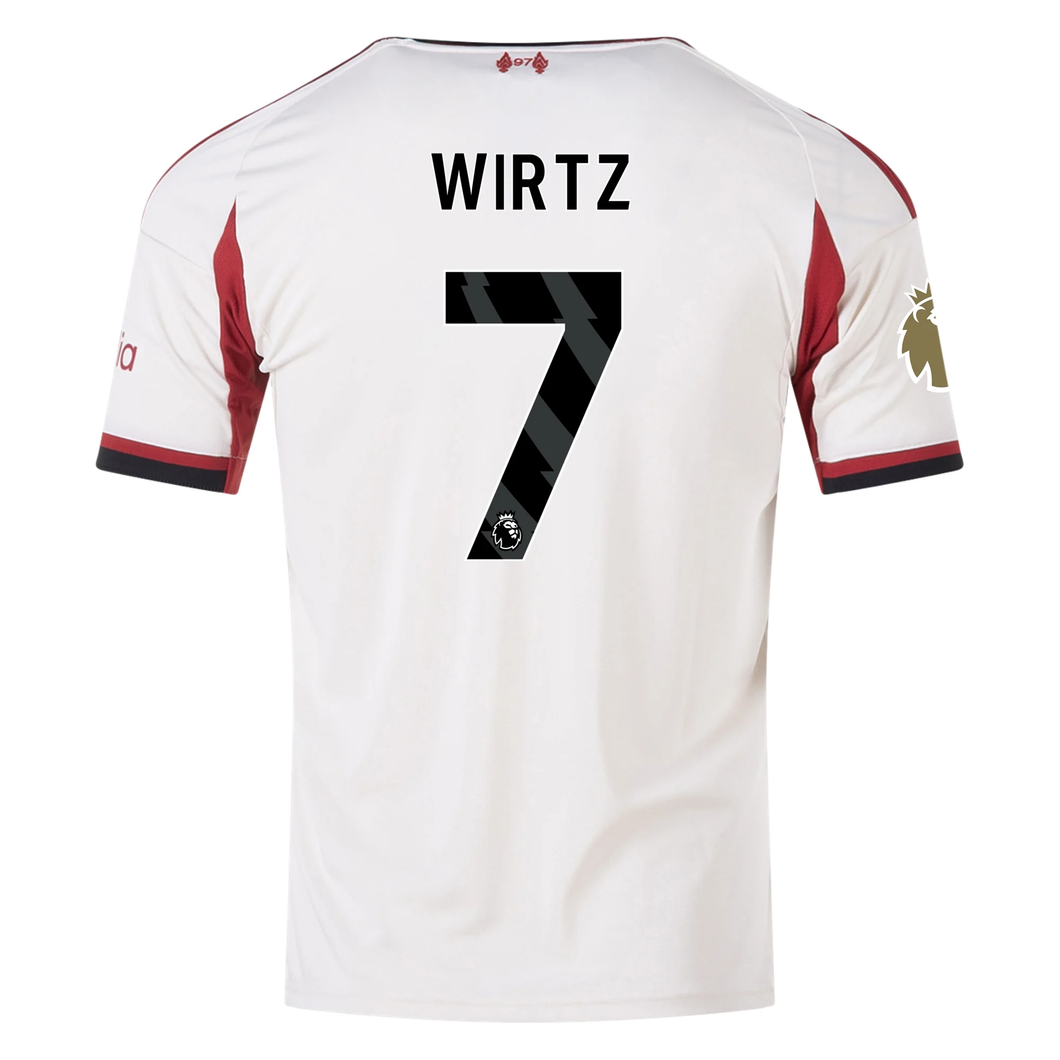 adidas Liverpool Away Jersey 2025/26 Wirtz 7