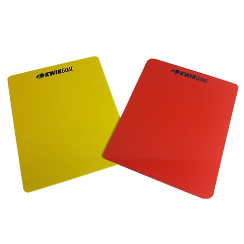 Kwikgoal Red & Yellow Cards