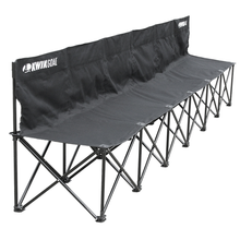 Load image into Gallery viewer, Kwikgoal 6 Seat Bench - Black
