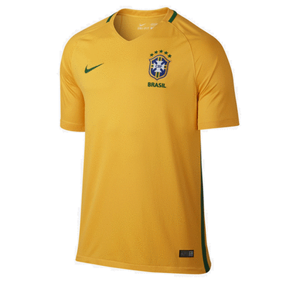 Nike Youth Brazil Home Jersey