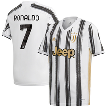 Load image into Gallery viewer, Juventus Youth Home Jersey 2020/21 Ronaldo 7
