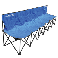 Load image into Gallery viewer, Kwikgoal 6 Seat Bench - Blue
