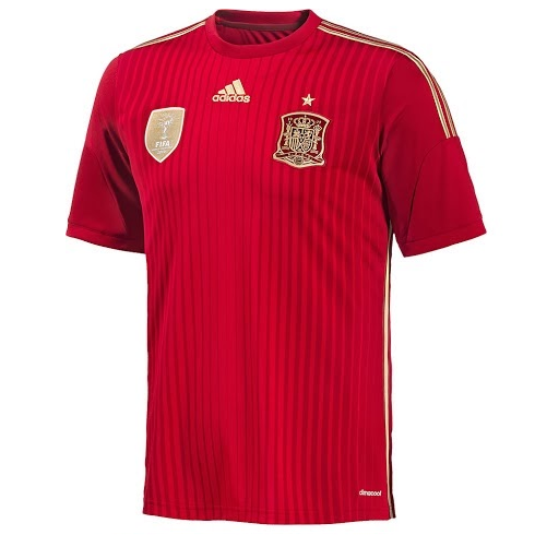 adidas Spain Home Jersey