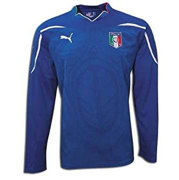 Puma Italy Home Long Sleeve Jersey