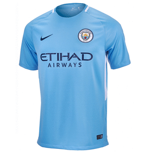 Nike Youth Manchester City Home Jersey