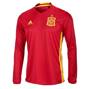 adidas Spain Home Jersey Long Sleeve