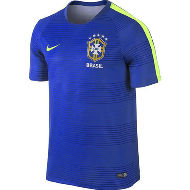 Brazil Pre-Match Training Soccer Jersey (Player Version) 2022 - Cyan
