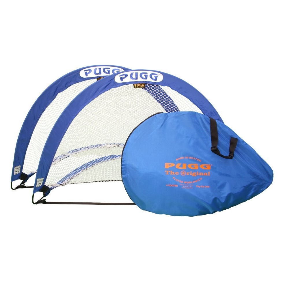 Pugg 4 ft Pop-up Goals (2 pack+Carry Bag)