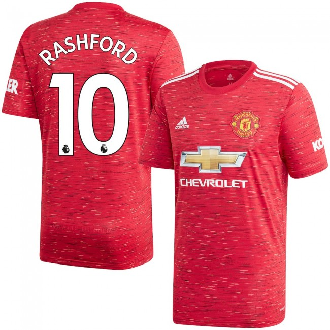 Marcus Rashford Manchester United Home Jersey 2020/21