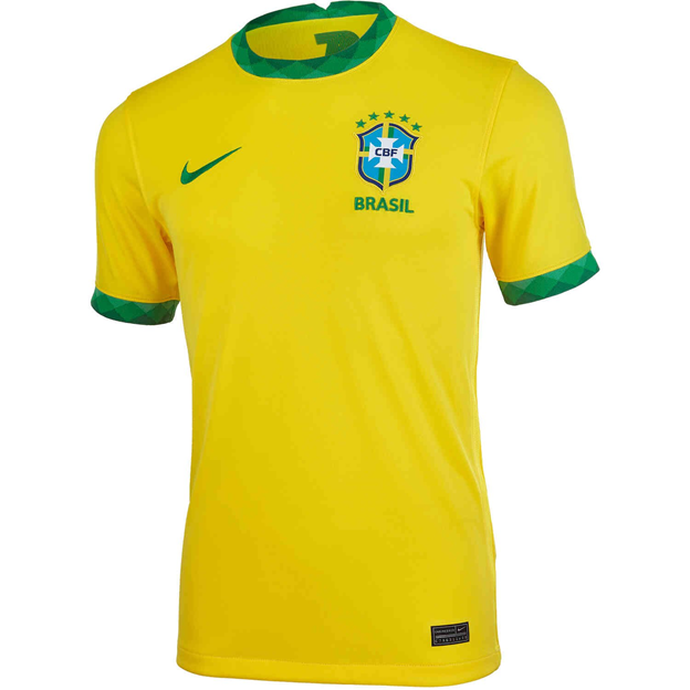 2020 Brazil Soccer Jersey Home