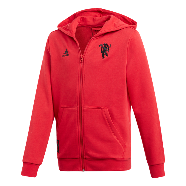 adidas Youth Manchester United Full-Zip Hoodie
