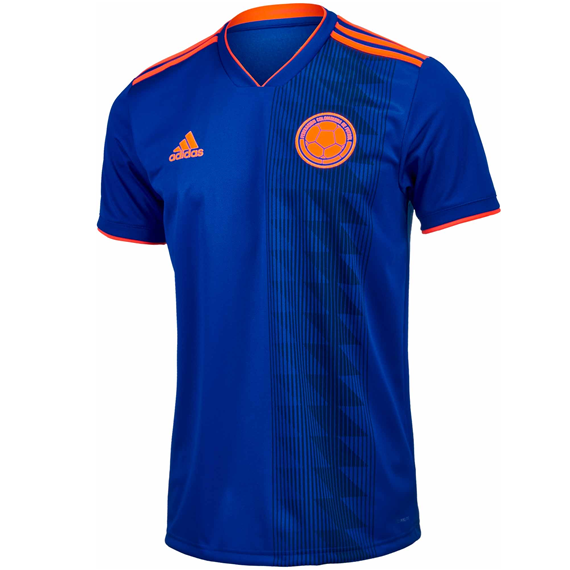 adidas Colombia Away Jersey Eurosport Soccer Stores