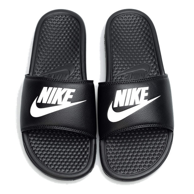 Classic unisex Nike Benassi slide 黒 Nike Benassi JDI Slide Sandal - Black – Eurosport Soccer Stores