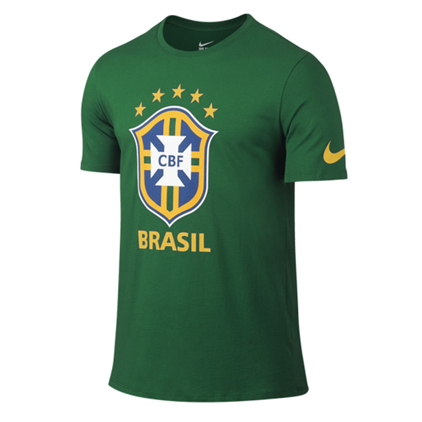 Nike Brazil Crest Tee Eurosport Soccer Stores