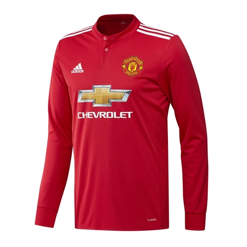 adidas Manchester United LS Home Jersey - Main Image