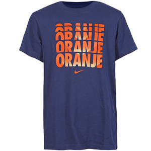 Navy blue and orange nike shirt cheap