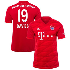 adidas Bayern Home Jersey DAVIES #19