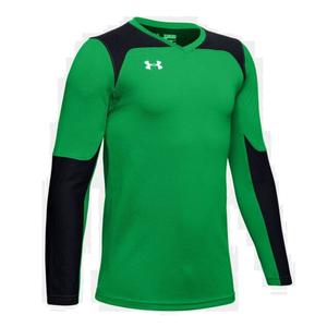 Under Armour Youth Threadborne GK Jersey - Green/Black