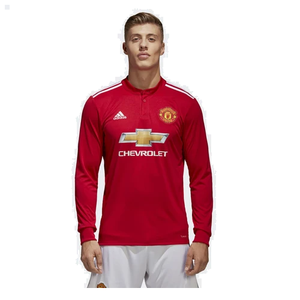 adidas Manchester United LS Home Jersey