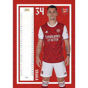 Arsenal 2021 Calendar