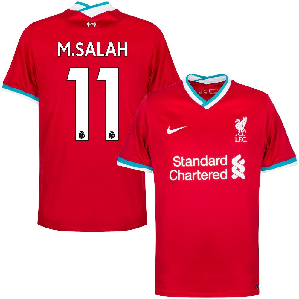 M.Salah Liverpool Home Jersey 2020/21